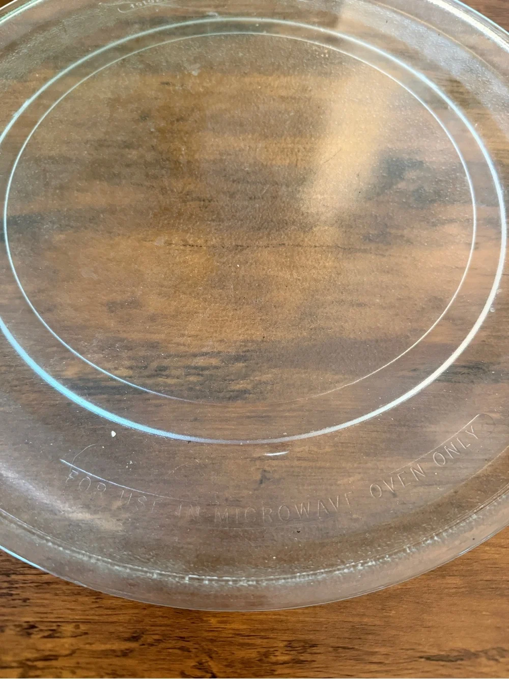 Clear Glass Turntable Plate for Microwave Oven